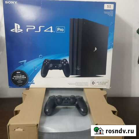 Sony PS4 Pro 1tb с топовыми играми Анапа - изображение 1
