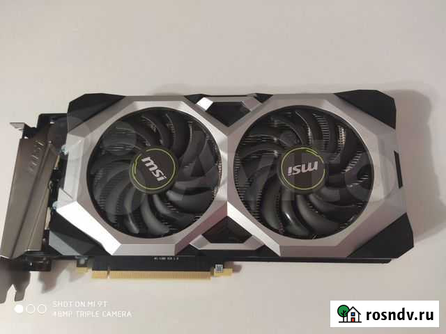 Видеокарта MSI GeForce RTX 2070 Super ventus OC Челябинск - изображение 1