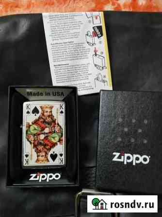 Zippo двойной рисунок Казань