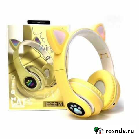 Беспроводные наушники Cat Ear P33M с bluetooth Курган - изображение 1