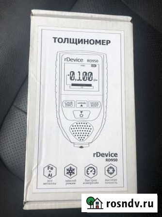 Продам новый толщиномер rDevice rd 950 Оренбург - изображение 1