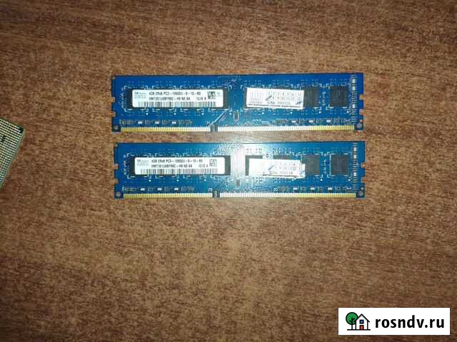 Оперативная память ddr3 8Gb 1333MHz (2x4Gb) Благовещенск - изображение 1