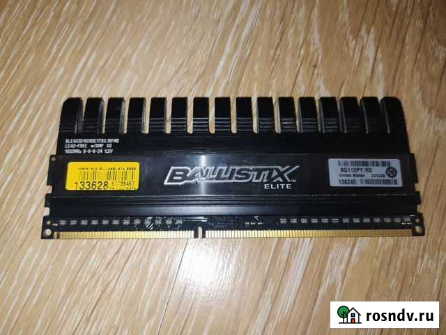 Crucial Ballistix Elite DDR3-1600 4гб Рязань - изображение 1