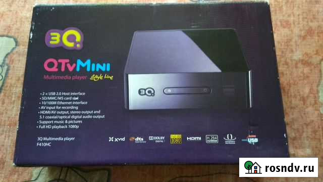 Мульти медиаплеер 3Q F410HC. Новый Сатка - изображение 1