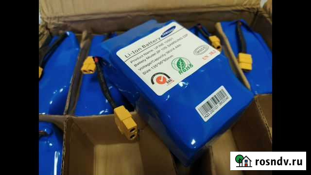 Аккумулятор для гироскутера Li-ion 10s2p 36v 4.4Ah Аксай - изображение 1