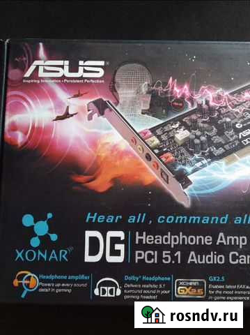 Звуковая карта asus xonar Ярославль - изображение 1