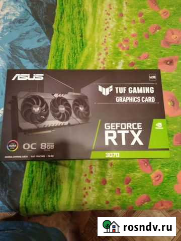 Asus TUF Gaming GeForce RTX 3070 V2 OC Edition Хабаровск - изображение 1