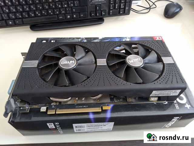 Продаются видеокарты rx580 8gb Sapphire nitro+ Пенза - изображение 1