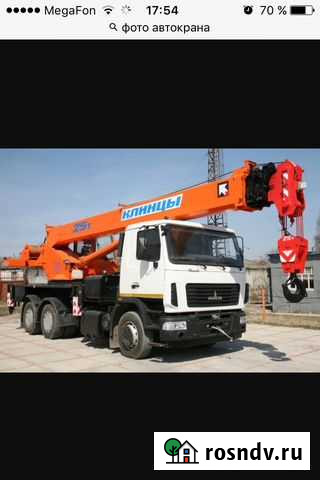 Автокран 28 метров в Рамонском районе Безнал (ндс) Рамонь - изображение 1