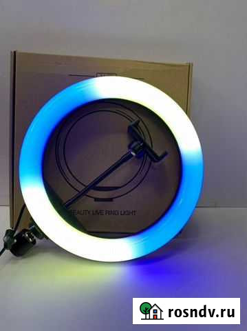 Кольцевой лампа 26 см+ штатив Ульяновск - изображение 1