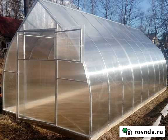 Теплица Капля из поликарбоната Гатчина - изображение 1