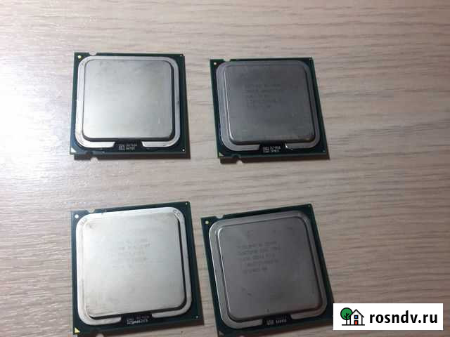 Процессоры intel 775 socket 2х ядерные Москва - изображение 1