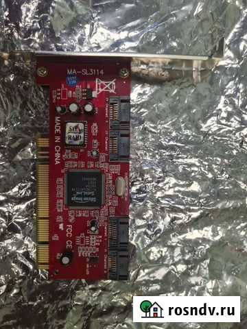 Контроллер pci SATA 4x Новокузнецк - изображение 1