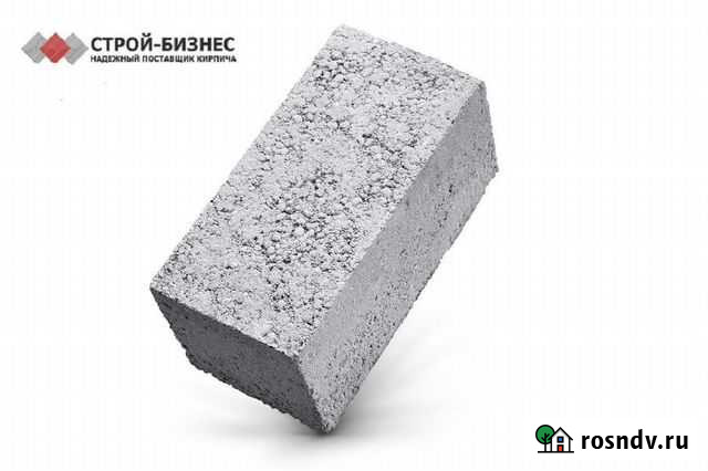 Керамзитобетонный блок полнотелый стеновой Смышляевка - изображение 1