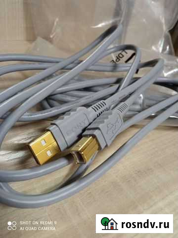 Кабель для компьютера Снегири - изображение 1