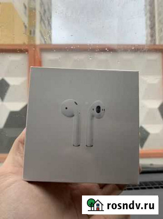 Airpods 2 с беспроводной зарядкой Брянск - изображение 1