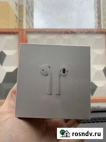 Airpods 2 с беспроводной зарядкой Брянск - изображение 1
