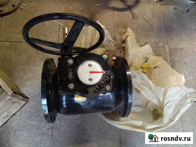 Кран стальной шаровый 11с333п Ду 200/150 PN 16, фл Бугры - изображение 1