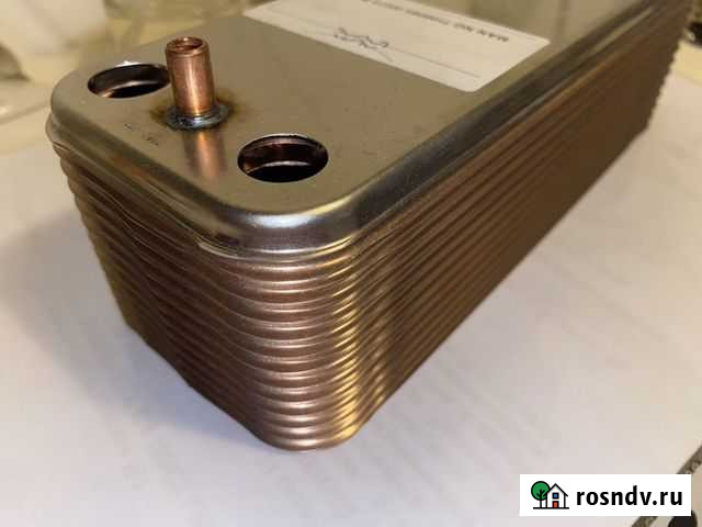 Вторичный теплообменник гвс 24 пластины мощный Москва - изображение 1