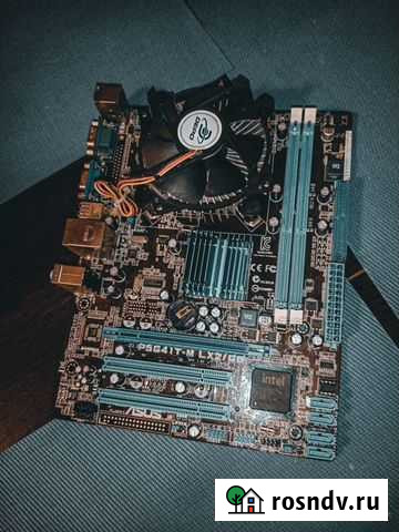 Мать LGA775 + Pentium e5700 Каменск-Уральский - изображение 1