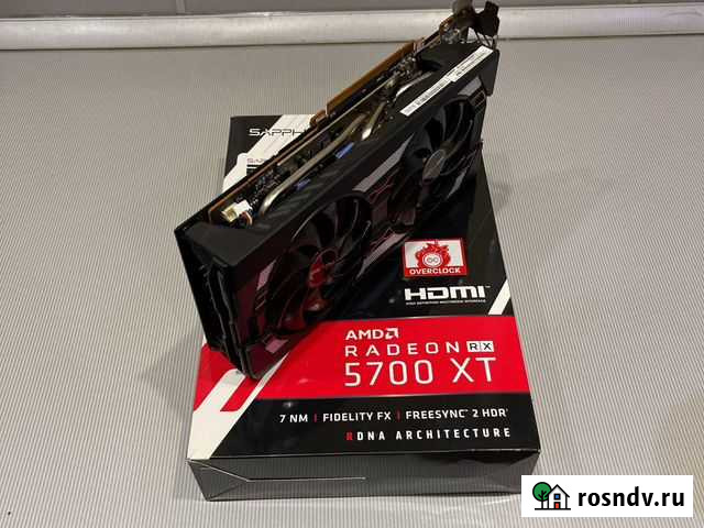 Amd radeon rx 5700 xt saphire pulse Старый Оскол - изображение 1