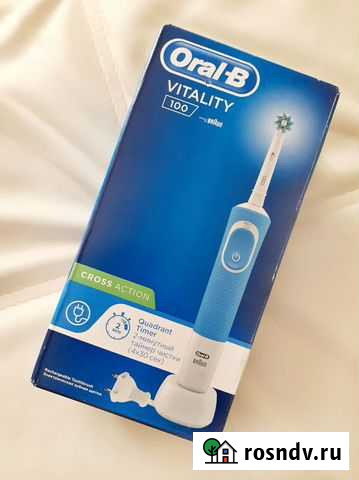 Электрическая зубная щетка Oral-B Vitality. Новая Петрозаводск - изображение 1