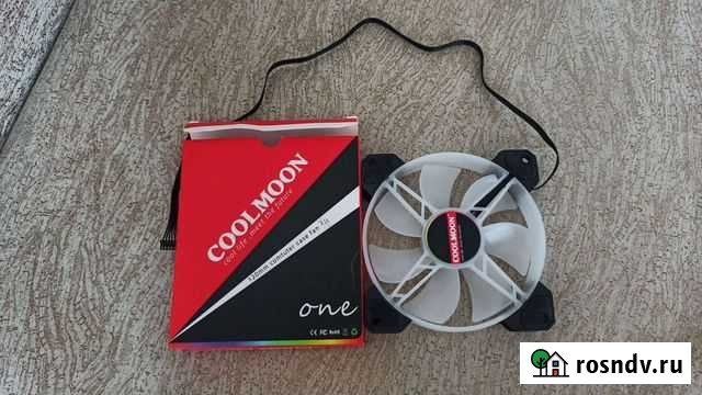 Вентилятор для компьютера (светодиодный, coolmoon) Набережные Челны - изображение 1