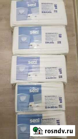 Подгузники для взрослых seni S, M, L, XL Ставрополь - изображение 1