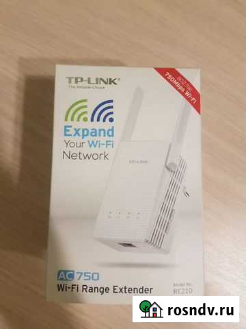 Wi-Fi усилитель сигнала TP-link RE210 Новый Белгород - изображение 1