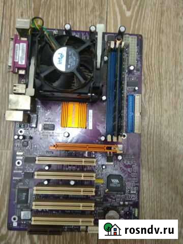 Материнская плата с процессором и памятью Бердск - изображение 1