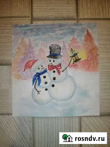 Акварельные рисунки Москва - изображение 1