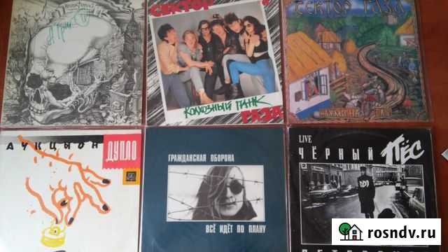 Винил 80-90х. Русский (много новых не игранных) Рязань - изображение 1