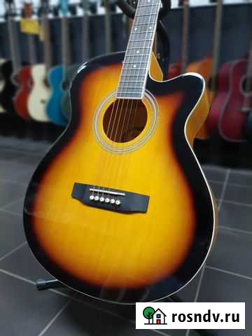 Акустическая гитара Санберст Новая глянец Пенза - изображение 1