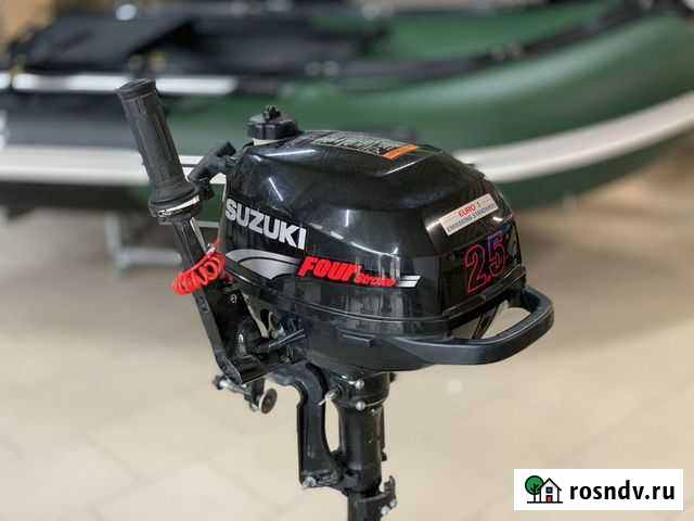 Лодочный мотор Suzuki DF 2.5 S Б/У Самара - изображение 1