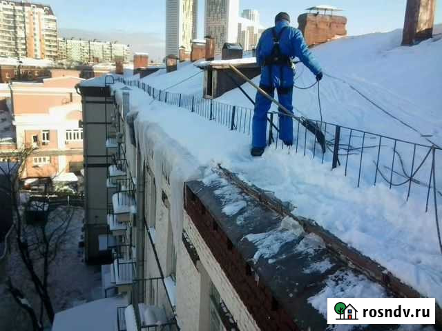 Чистка крыши от снега, ремонт кровли Петрозаводск - изображение 1
