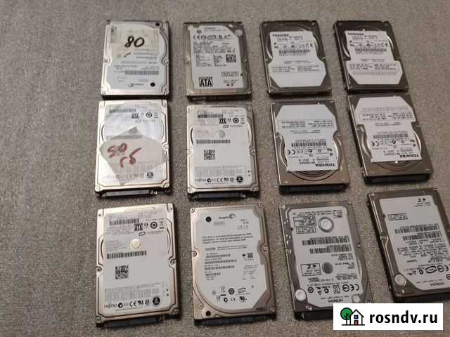 Жёсткий диск 2.5 для ноутбука 120-160гб Нижний Новгород - изображение 1