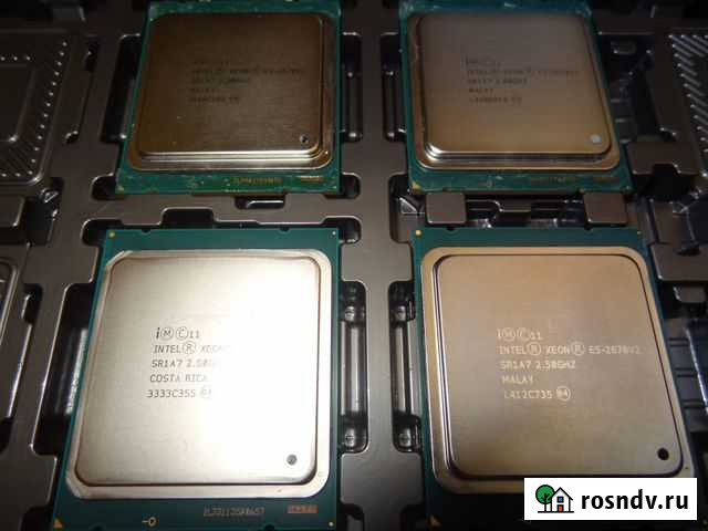 Xeon E5-2670 v2 10 ядер 20 потоков Количество Москва - изображение 1