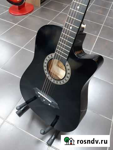 Черная Акустика Новая гитара Пенза - изображение 1