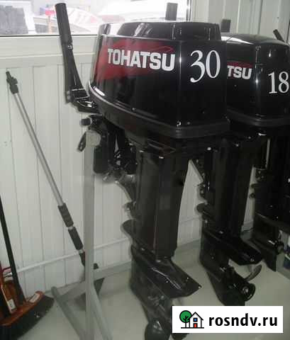 Подвесной лодочный мотор Tohatsu M 30 Новосибирск - изображение 1