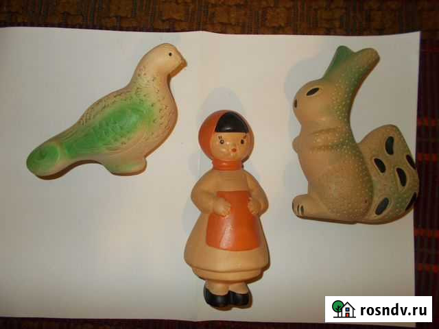 Резиновые игрушки СССР Вологда - изображение 1