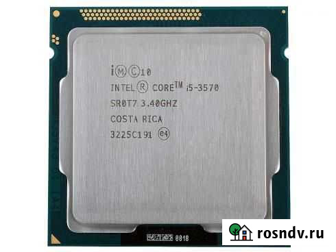 Процессор Intel Core i5-3570 3.4 (3.8) Ghz S-1155 Ростов-на-Дону - изображение 1