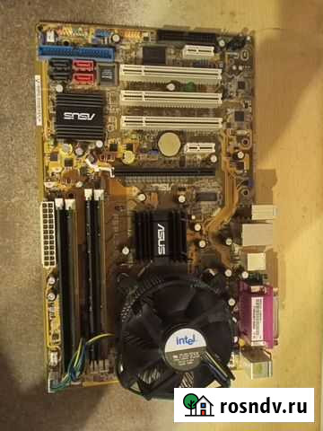 Мать+проц 2 ядра 2 гб Челябинск - изображение 1