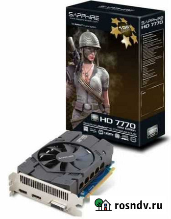 Sapphire AMD Radeon 7770 GHz Edition Каменск-Шахтинский - изображение 1