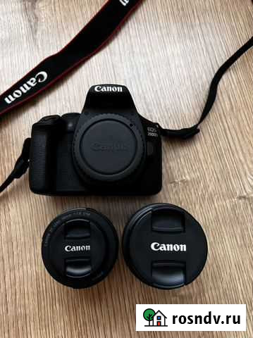 Фотоаппарат Canon 2000d, объектив 50 1.8 Сатка - изображение 1