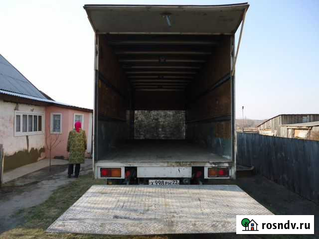 Исузу-5тон.Будка30м3.Аппарель.Квартиропереезды Барнаул - изображение 1