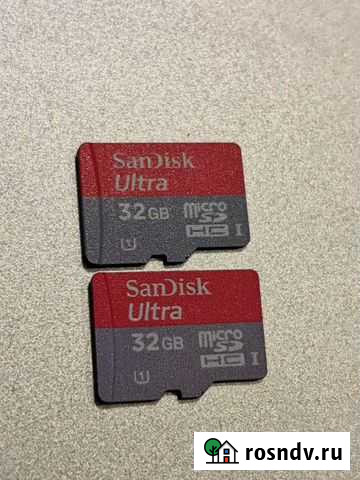 Карта памяти MicroSD SanDisk Ultra 32gb Москва - изображение 1