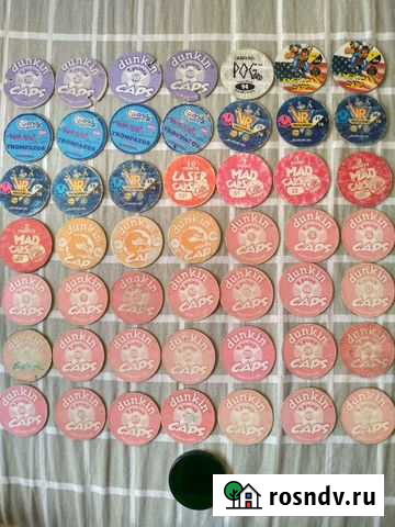 Фишки, кэпсы, сотки из 90-х Новомосковск - изображение 1