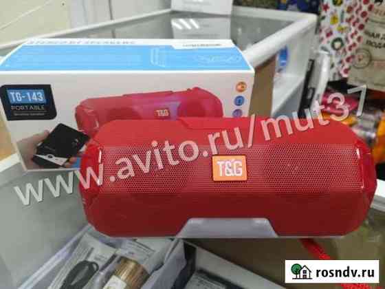 Колонка беспроводная T&G 143, красная Иваново