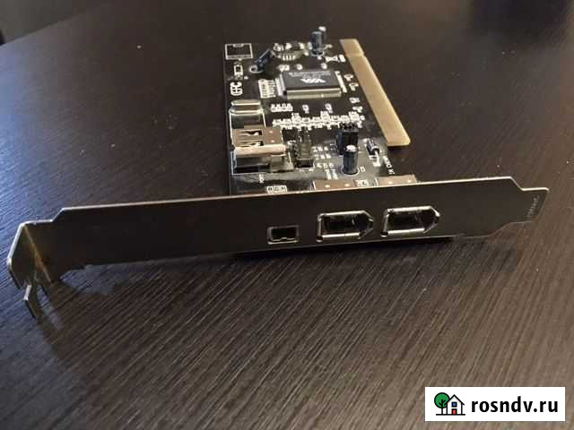 Контроллер PCI-1394 firewire 3+1port Тихорецк - изображение 1