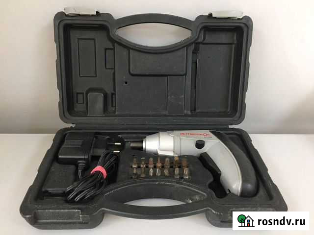 Шуруповерт Интерскол оа-3,6 Grey Майкоп - изображение 1